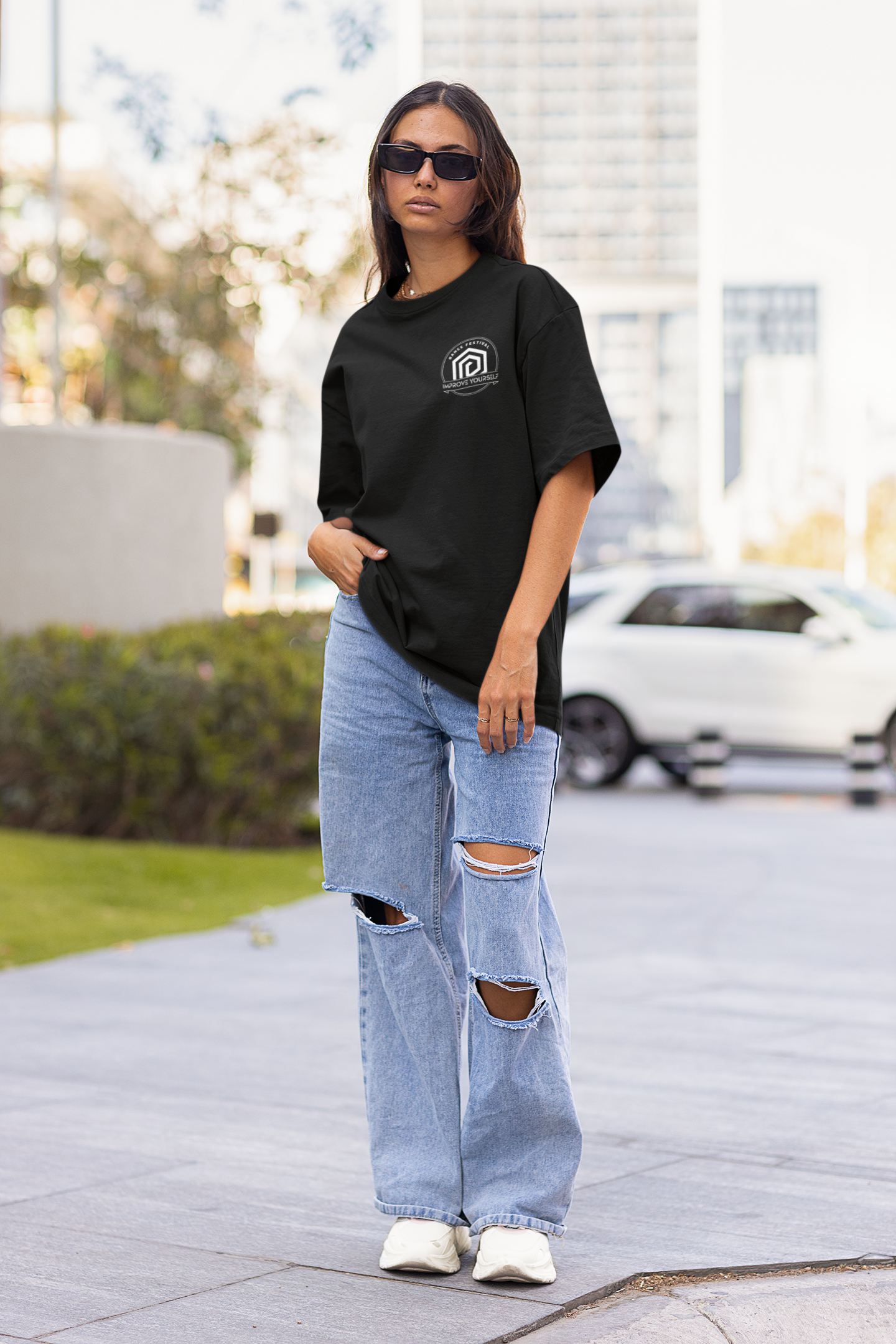 IMPROVE YOURSELF OVERSIZED SHIRT | LIMITED EDITION