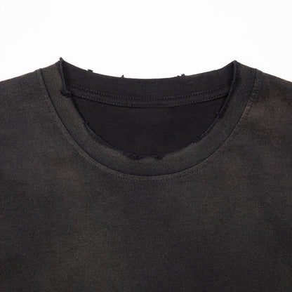 DREAMY TREE ~ DESTRESSED OVERSIZED TEE